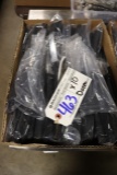 Times 10 - Dozen black handled steak knives - several styles