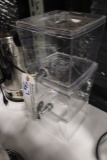 2 Tier acrylic beverage dispenser