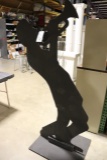 Times 2 - 6' Tall trumpet silhouettes