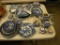 All to Go   Blue and White Tureen Bowls As is