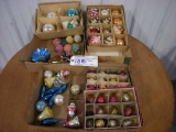 All to Go Vintage Christmas Ornaments  (3 boxes)