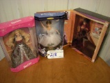 All to Go  Gone with the Wind Barbie, Swan Lake Barbie, Winter Fantasy Barb