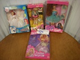 Kayla Barbie, Stacie Barbie, Ariel Barbie, Locket Surprise Accessory