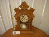 Gilbert Oak Pendulum Shelf Clock