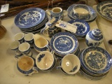 All to Go  As Is   Blue and White Dishware