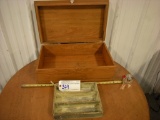 All to Go Wood Box, Wood Divider