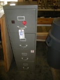 4 drawer gray file cabinet