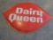 50” Dairy Queen sign - small hole in middle and some slight rust and scratches