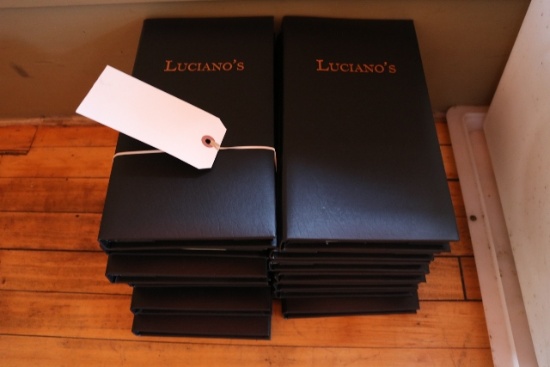 Luciano's wine books