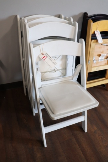 Times 6 - poly folding chairs