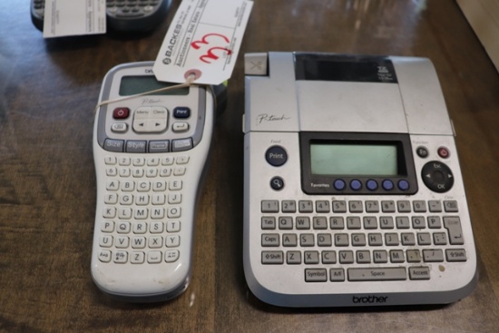 Pair to go - Brother P-touch labelers