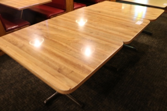 Times 2 - 32" x 46" booth Formica top tables
