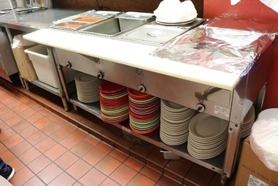 Supreme metal 345-93-E electric 4 well steam table