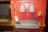 Hatco 2 bulb food warmer - no bulbs or pan