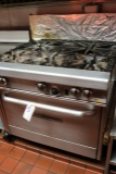 Southbend 6 burner gas range w. oven