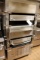 Stack of South Bend 270D-4 gas steak broilers - #19A04094 - portable - pd$1