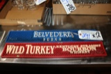 Times 2 - Wild Turkey & Belvedere bar mats