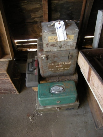 All to go vintage tool boxes