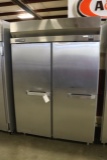 Hobart Q2 stainless 2 door cooler