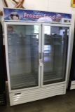 Turbo Air TGF-49F glass 2 door freezer