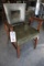Times 8 - GAR Products captains chairs with silver back and olive green vin