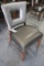 Times 6 - GAR Products dining chairs with silver back and dark silver vinyl