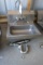 John Boos stainless wall mount hand sink