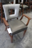 Times 8 - GAR Products captains chairs with silver back and dark silver vin