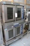 Bakers Pride Cyclone series gas stacked convention oven model 457GDCOGDN1