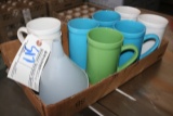 Box assorted coffee cups