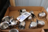 Box of measuring cups, & sauce cups