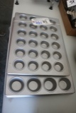 Times 4 - Heavy duty muffin pans