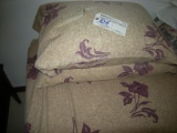 Full sized bedspread and pillow shams