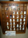 Thimble Collection with cabinet