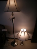 Matching Nickel Plated Lamps