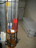 All to go Fishing Rods, Reels and Stand
