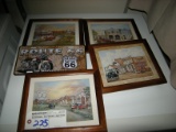 All to Go  Route 66 Pictures and License Plate