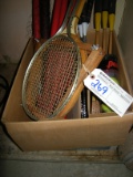 Badminton Set and Tennis Rackets