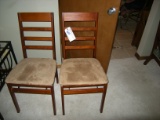 Pair of Wooden Folding Chairs