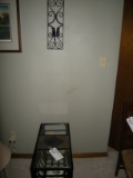 End Table and Wall Sconce