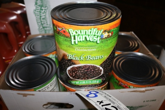 Times 6 - Bountiful Harvest black beans