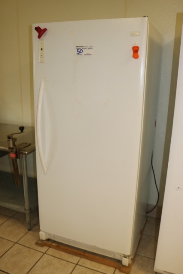 Frigidaire FFU21F5HWY upright freezer - mfg. date 07/13