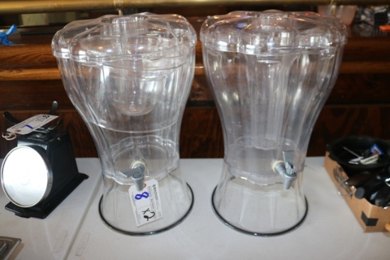 Times 2 - Acrylic beverage dispensers