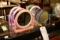 Times 7 - Misc. colored framed counter top mirrors