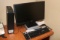 Times 2 - HP desktop computers with monitors - no hard drives