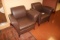 Times 2 - brown leather chairs