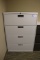 Hon 4 drawer metal lateral file cabinet