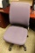 Office chair - purple tweed