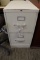 Hon 2 drawer metal file cabinet