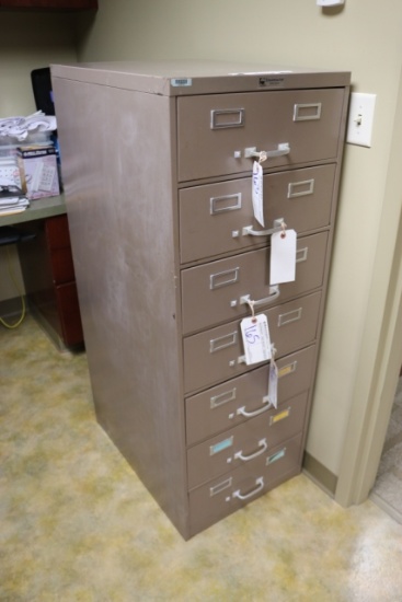Steel Master 2600 series 7 drawer inventory cabinet